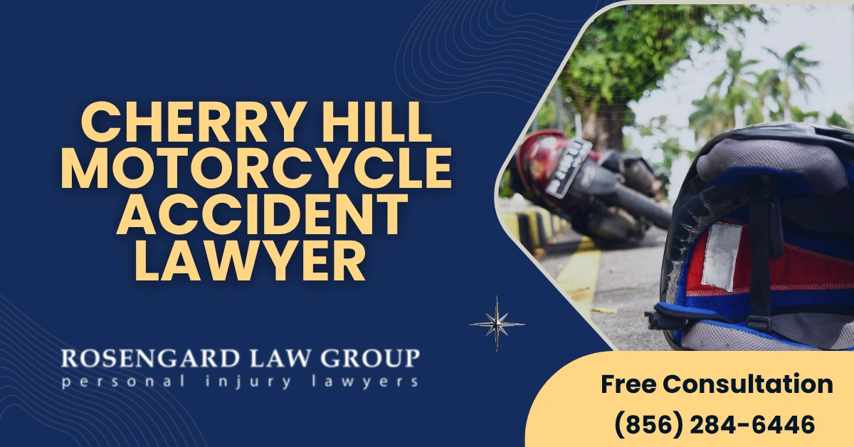 Experienced Cherry Hill motorcycle accident lawyer helping injured riders get justice.